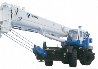 Tadano GR-500EXS-3 crane - load chart, specs & dimensions (2019 - 2026)