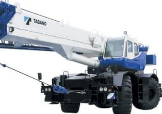 Tadano GR-550EX crane - load chart, specs & dimensions (2021 - 2026)