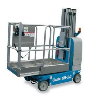 Genie GR 8 Wheeled Telescopic Boom Lifts (2001 - 2010) Specifications & Dimensions