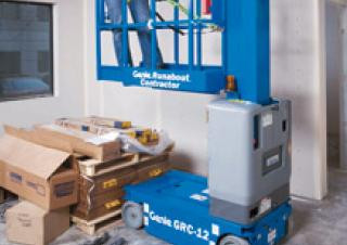 Genie GRC-12 Runabout Wheeled Telescopic Boom Lifts (2009 - 2022) Specifications & Dimensions