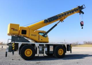 Grove GRT655L crane - load chart, specs & dimensions (2018 - 2023)
