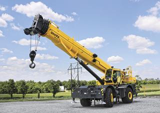 Grove GRT8100-1 crane - load chart, specs & dimensions (2023 - 2026)