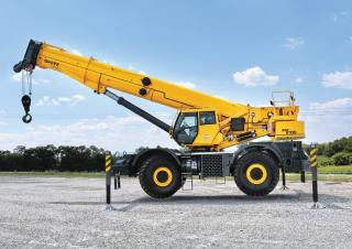 Grove GRT8100 crane - load chart, specs & dimensions (2016 - 2023)