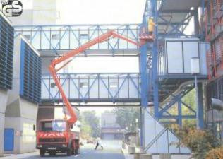 Ruthmann GS 150 Trailer Mounted Articulating Boom Lifts (1988 - 1998) Specifications & Dimensions