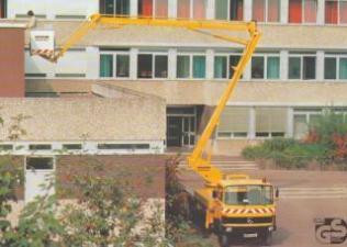 Ruthmann GS 180 Trailer Mounted Articulating Boom Lifts (1988 - 1998) Specifications & Dimensions
