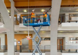 Genie GS-2646 E-Drive Wheeled scissor lifts (2021 - 2026) Specifications & Dimensions