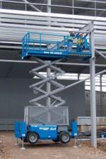 Genie GS-2668 RT Wheeled scissor lifts (2001 - 2011) Specifications & Dimensions