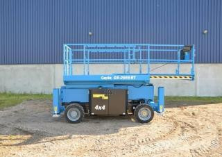 Genie GS-2669 RT Wheeled scissor lifts (2011 - 2018) Specifications & Dimensions