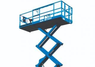 Genie GS-3369 RT Wheeled scissor lifts (2019 - 2026) Specifications & Dimensions