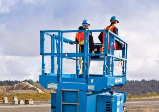 Genie GS-3668 RT Wheeled scissor lifts (2001 - 2011) Specifications & Dimensions