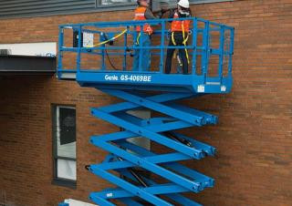 Genie GS-4069 BE Wheeled scissor lifts (2014 - 2020) Specifications & Dimensions