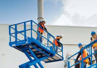 Genie GS-4069RT Wheeled scissor lifts (2011 - 2018) Specifications & Dimensions