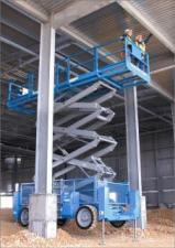 Genie GS-4390 RT Wheeled scissor lifts (2001 - 2018) Specifications & Dimensions