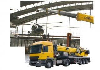 Grove GSK 55 crane - load chart, specs & dimensions (2009 - 2013)
