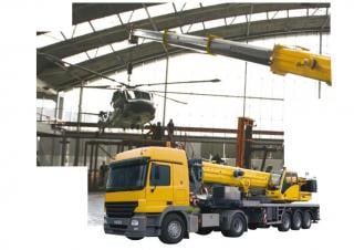 Grove GSK 55 crane - load chart, specs & dimensions (2009 - 2013)