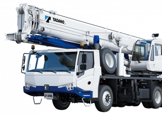 Tadano GT-300EL crane - load chart, specs & dimensions (2019 - 2026)