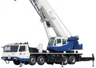 Tadano GT-550E-2 crane - load chart, specs & dimensions (2019 - 2026)