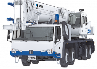 Tadano GT-600EL crane - load chart, specs & dimensions (2019 - 2026)