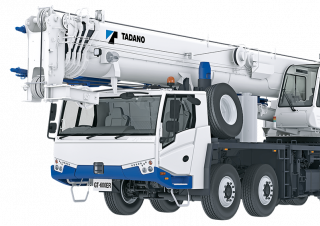 Tadano GT-600ER crane - load chart, specs & dimensions (2019 - 2026)