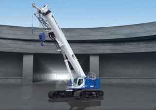 Tadano GTC-1000 EX crane - load chart, specs & dimensions (2012 - 2021)