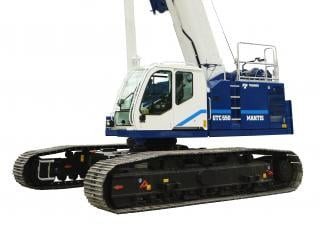 Tadano GTC-550 crane - load chart, specs & dimensions (2021 - 2026)
