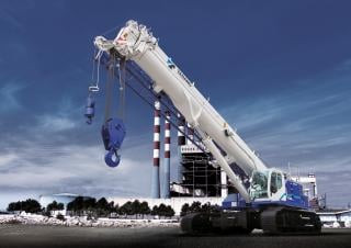 Tadano GTC-600EX crane - load chart, specs & dimensions (2021 - 2026)