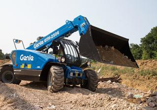 Genie GTH 256 Agri Telehandler Specs & Dimensions (2003 - 2010)