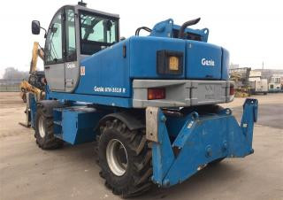 Genie GTH 3518 R Rotating Telehandler Specs & Dimensions (2002 - 2010)