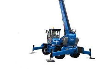 Genie GTH 3714 R SX Rotating Telehandler Specs & Dimensions (2004 - 2007)