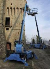 Genie GTH 4016 R Rotating Telehandler Specs & Dimensions (2010 - 2016)