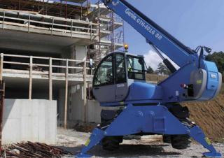 Genie GTH4016R Rotating Telehandler Specs & Dimensions (2017 - 2017)