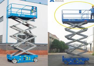 GTJZ10 Runshare Wheeled scissor lifts