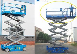 GTJZ10RT Runshare Wheeled scissor lifts