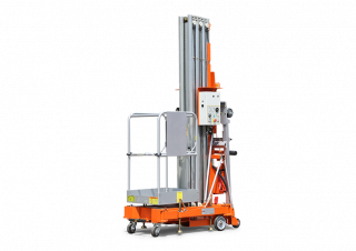 Dingli GTWY9.5-1300 Single Vertical Mast Boom Lifts (2020 - 2026) Specifications & Dimensions