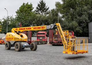 H 23 T/TX Haulotte Wheeled Telescopic Boom Lifts
