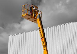 H14 TX Haulotte Wheeled Telescopic Boom Lifts