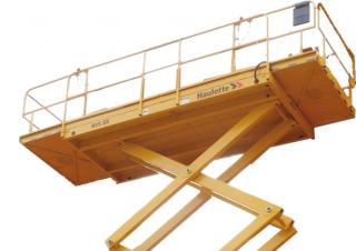 H15 SX Haulotte Wheeled scissor lifts