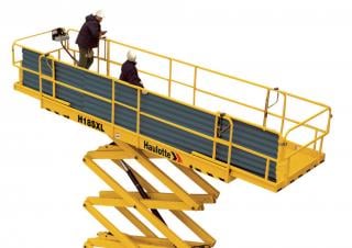 H18 SXL Haulotte Wheeled scissor lifts