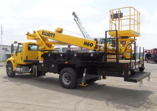 H60F HiReach Elliott Equipment Truck Mounted Telescopic Boom Lifts
