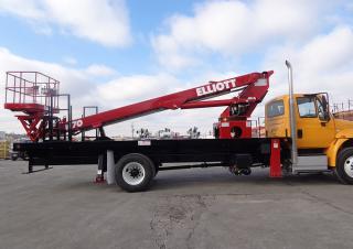 H70F HiReach Elliott Equipment Truck Mounted Telescopic Boom Lifts