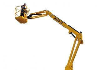 HA43 JE Haulotte Wheeled Articulating Boom Lifts