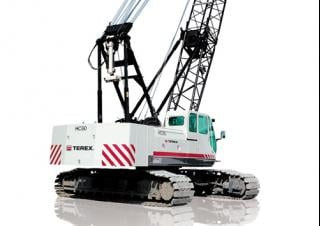 TEREX CRANES HC 80 crane - load chart, specs & dimensions (2016 - 2021)