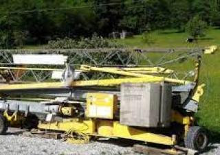 Potain HD 14 C 6PC7 crane - load chart, specs & dimensions (1996 - 2001)