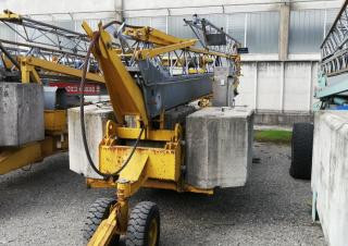 Potain HD 16 A-6PC7 crane - load chart, specs & dimensions (1992 - 1994)