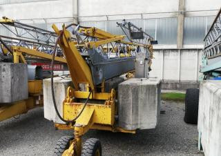Potain HD 16 A-9PC10 crane - load chart, specs & dimensions (1992 - 1994)