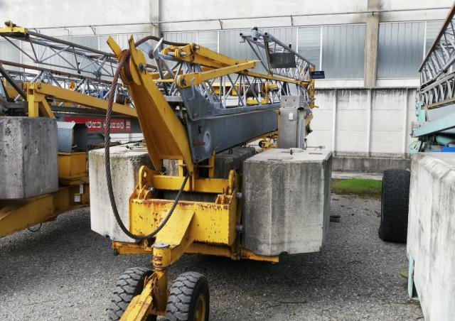 Potain HD 16 A-V80-6PC7 crane - load chart, specs & dimensions (1994 - 1995)