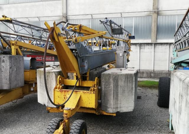 Potain HD 16 A-V80-9PC10 crane - load chart, specs & dimensions (1994 - 1995)