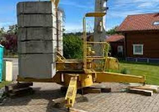 Potain HD 21 A-1,9 m crane - load chart, specs & dimensions (1991 - 1994)