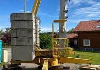 Potain HD 21 A-2,3 m crane - load chart, specs & dimensions (1991 - 1994)