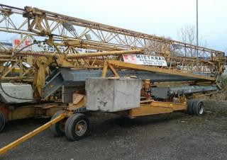 Potain HD 21 B-6PC7-1,9 m crane - load chart, specs & dimensions (1995 - 1997)